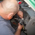 Erno 'fixing my truck'