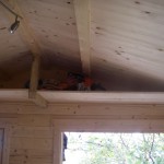 The Chainsaw shelf - clever space saving idea