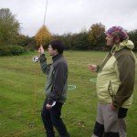 Snake and Trev in action