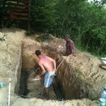 300 wheelbarrows of concrete later...
