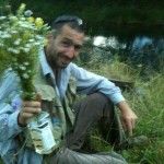 Peter remembers Juji's birthday, and collects these romantic flowers while fishing.