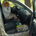 Proof that my car is not the untidiest on the planet. Guess who? (Alex says it's not him).