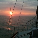 Sunrise (up for a pee).
