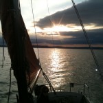Evening sail to Siofok.