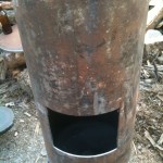 A letterbox would make a cool stove.