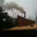 Re-roofing Latohegy.