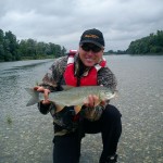 Big Brother Asp - took a Janko streamer searching a shallow run.