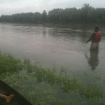 Peter about to get washed out to the Black Sea.