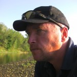 Paul concentrating (hence the perspiration - the 35C temp having nothing to do with it).