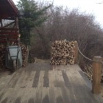 Wood on the Terrace (one pile next to the Casting Platform - hell, the CP *is* wood).