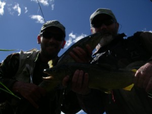 A double hook up for Dad and I!