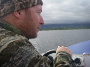 Kevin at the helm..