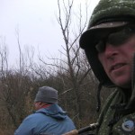 I love fishing in a ski suit and swannie