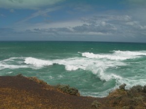 Raging sea's.. Worth getting a little lost to see!