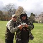 Peter and Trevor on score sheet.