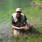 Nice fish on a mayfly.