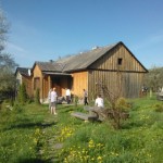 Djordje and I stayed here for the first day of fishing. We were fed large rustic meals and vodka.