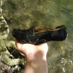 And a shoe.