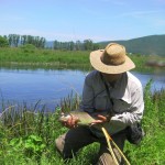 Sasha with a nice brown.
