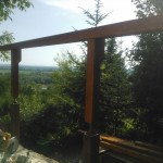 This view is distracting, but since flytying happens best at night it won't affect us.