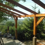 The start of the roof...