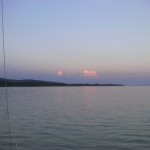 Evening cloud formation. As I say, it's a whole lot more interesting with women or fish.
