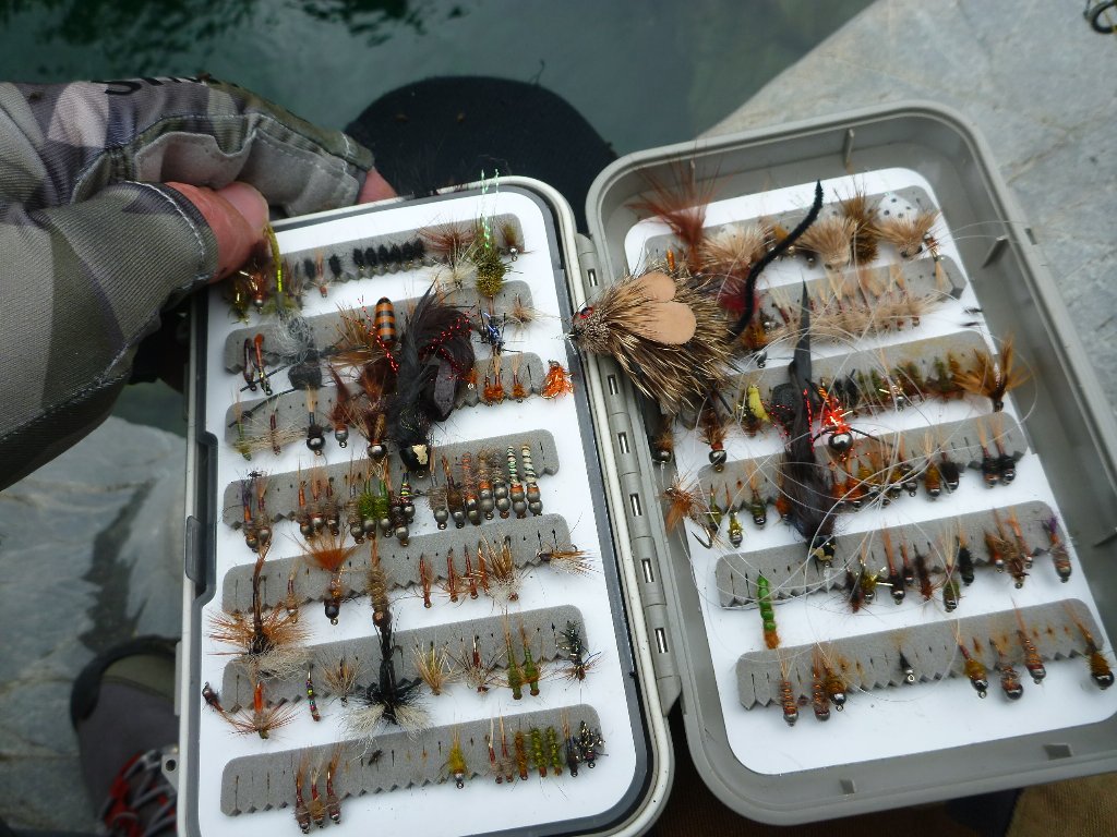 A well skinned box of flies by the end of the trip! What a trip it was...