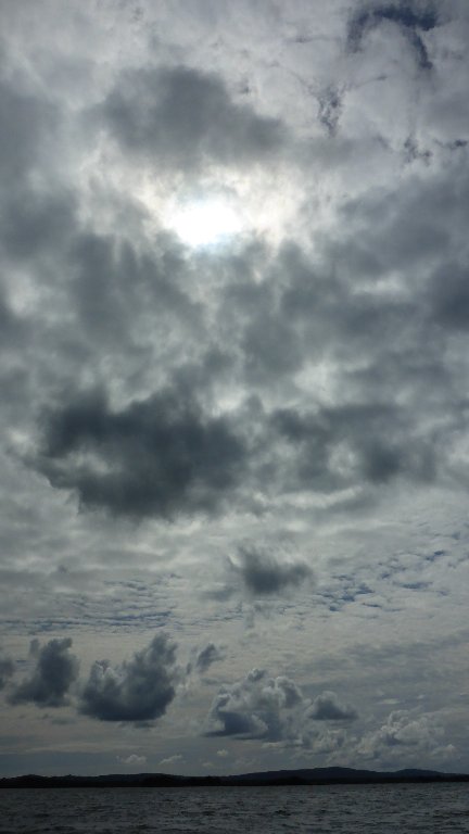 A fantastic Corrib sky..
