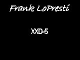 Frank LoPresti (and no, it's *not* shot at night)