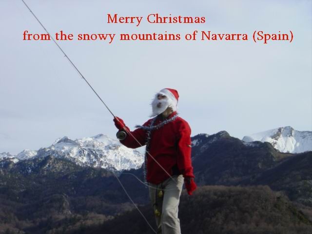 even father Christmas throws sexyloops