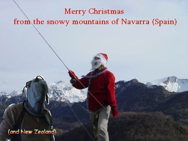 even father Christmas throws sexyloops