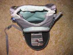 top view showing ample storage space