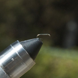 Holding size 20 hook